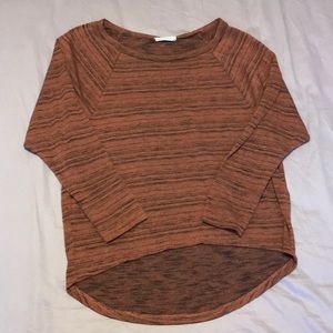 3/4 Sleeve Burnt Orange Lush Top